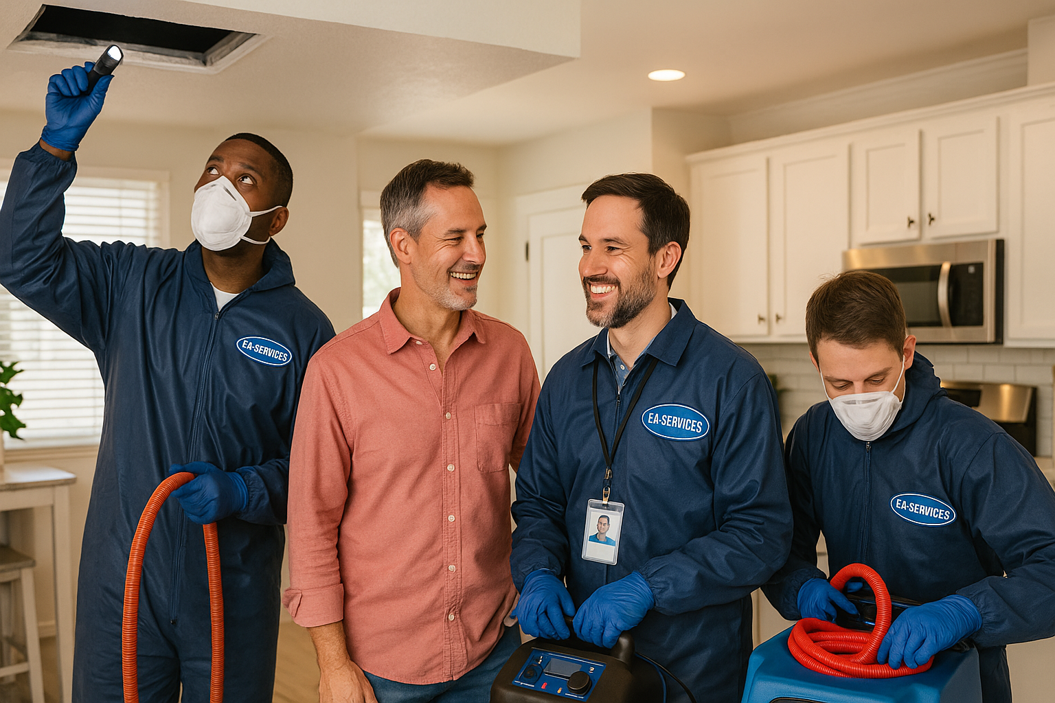 Professional cleaning team working in South Mountain Phoenix